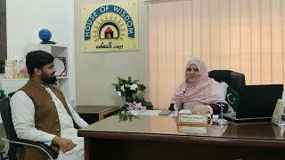 Quality Education at House of Wisdom School | Exclusive Interview with Dr Fareeha Khalid, Principal.