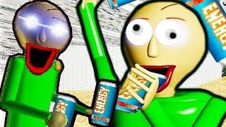 БАЛДИ ЗАБУXАЛ ! ПЬЯНЫЙ БАЛДИ АТАКУЕТ ! - Baldi's Basics Mod [Балди Мод]