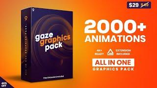 2000+ Graphics Pack | 150 Free | Motion Graphics Pack After Effects