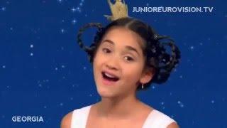 Georgia: Princesses singing Blue Bird /Junior Eurovision Song Contest 2009