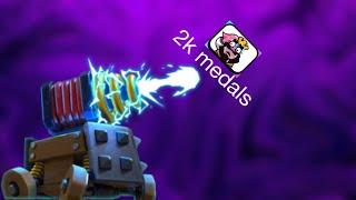  2000 medals with Sparky Rage Deck - Clash Royale