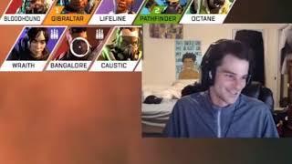 RANK #1 APEX LEGENDS PLAYER IS ACTUALLY HILARIOUS 