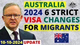 Australia 6 Strict Visa Changes in 2024 to Control Immigration | Australia Visa Update