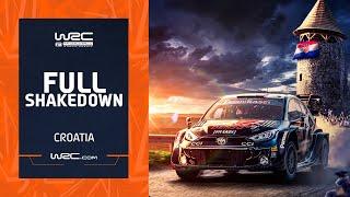 FULL SHAKEDOWN | WRC Croatia Rally 2024