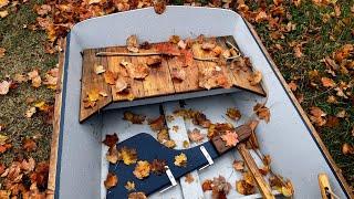 The Best Time to Sail a Small Wooden Boat (The Height of Fall!)