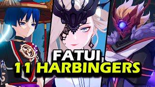 FATUI ELEVEN HARBINGERS - Genshin Impact Lore