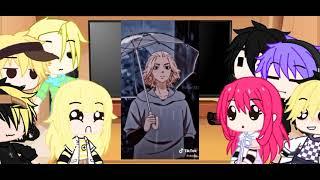 tokyo revengers react to mikey//allmikey//[part4]_baji×mikey_chifuyu×mikey_izana×mikey_#gachaclub