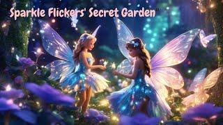 Sparkle Flickers' Secret Garden |fairy |English story animation |story |bedtime story |English