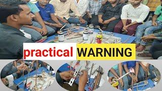 Brazing Flaring And Pipe Bending Practical In Hindi.