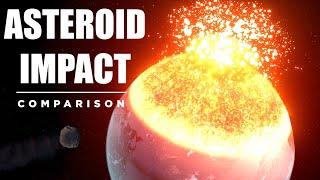 ASTEROID IMPACT Comparison 