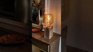 Construction d'une lumière avec un pied de palette ️ 100% recyclé #asmr #bois