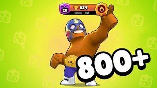 800+ КУБКОВ НА ЭЛЬ ПРИМО! 20 000 КУБКОВ ЗА СЕЗОН В ШД I BRAWL STARS