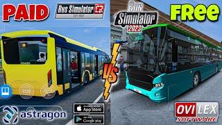  CITY BUSES | Bus Simulator City Ride by Astragon vs Bus Simulator 2023 by Ovilex Software