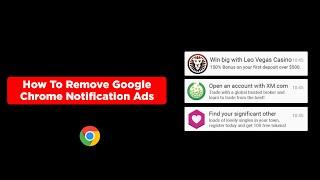 How To Remove Google Chrome Notification Ad | Google Chrome Notification Ad Kaise Remove Kare