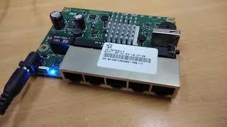 Repair Mikrotik RB750Gr3 Ethernet Failure