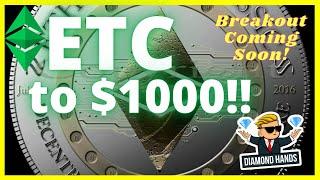 ETC Breakout Coming!!  | ETC to $1000!!