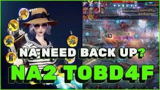 NA2 HOF NEED BACK UP ? UOTC TEAM  VS HOF ALLIANCE IN NA2 TOBD4F | UOTC`PIX POV | MIR4