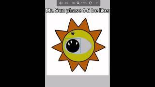 Sprunki Mr. Sun phase 1-5 be like#sprunki