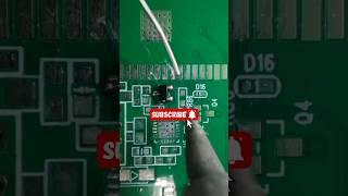 SMD transistor soldering on PCB