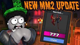 NEW MM2 HALLOWEEN UPDATE USING THE NEW GODLYS ... (Murder Mystery 2)