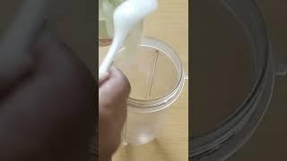 Home made alovera ice cubesfor glowing skin