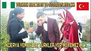 Giving People NIGERIAN GARRI in Public- CRAZY REACTIONS! (eng sub)