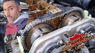 W212 Engine Timing Chain Removal From First Bolt