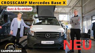 CROSSCAMP Mercedes Base X [schnell vorgestellt!] | 2023 | CampErleben Zobjack