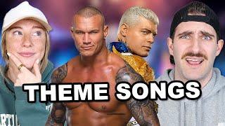 My Girlfriend Guesses the WWE Wrestler by Their Theme Song