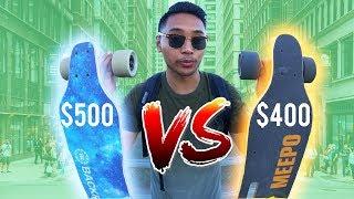 Meepo Board VS Backfire 2 |  ULTIMATE Budget Electric Skateboard Review