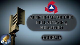 A.C.A Alertronic AR-1600 Tornado Siren Test | Full Attack & Full Alert | Ogden, IA