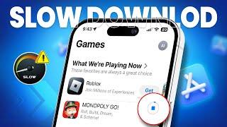 How to Solve Slow Download Speeds for Apps on iPhone | Boost Your Download Speed