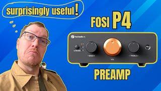 Fosi P4 Preamp Review - Surprisingly Useful!