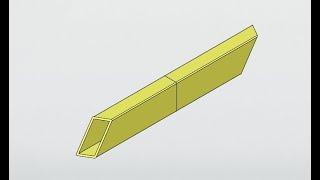 T-FLEX CAD Часть 1. Построение параметрического профиля со скосом кромок под углом + диалоговое окно