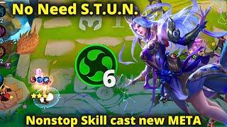 COMMANDER CHOU SELENA ELEMENTALIST UNLIMITED GOLD META | MLBB MAGIC CHESS BEST SYNERGY COMBO TERKUAT