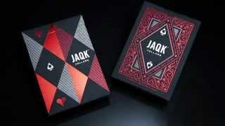 JAQK Cellars Playing Cards [red edition] :: theory11