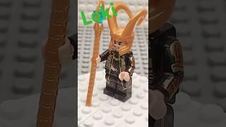 Loki from AliExpress. #lego #legominifigs #legomarvel #legostopmotion