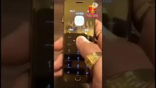 Gold Mobile Phone