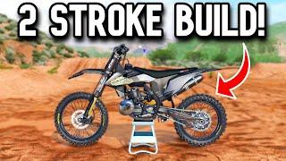 DESTROYING PRO'S ON A SECRET 2 STROKE BUILD IN MX BIKES!