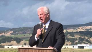 Congressman Thompson Participates in Ceremonial Groundbreaking at Napa County Airport