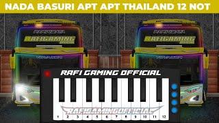 Telolet Basuri Pianika Nada Apt Apt Thailand 12 Corong Remix | Free Flm