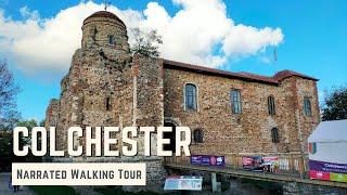 COLCHESTER | 4K Narrated Walking Tour | Let's Walk 2021