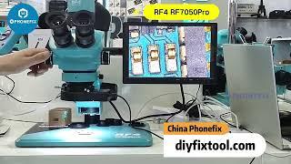 Review RF4 RF7050Pro 7-50X Trinocular Stereo Microscope