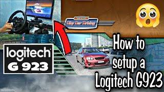 How to setup Logitech G923 TrueForce on city car driving.