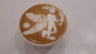 angel latte art‍️### coffee lover 101