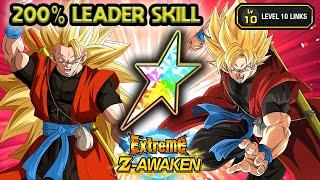 100% EZA SSJ XENO GOKU + EZA SSJ3 XENO GOKU ROTATION SHOWCASE! Dragon Ball Z Dokkan Battle