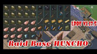 LDOE Raid Base HUNCHO | Suicide Trick | Chopper Trick | Last Day on Earth v1.17.5