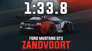 Zandvoort 1:33.8 - Ford Mustang GT3 - GO Setups | ACC 1.10.3