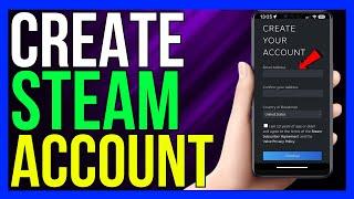 How to Make a Steam Account on Mobile (2024 METHOD!)