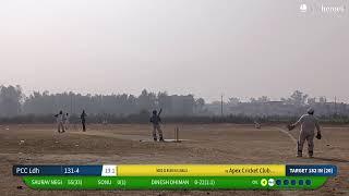 Live Cricket Match | Apex Cricket Club XI vs PCC Ldh | 22-Dec-24 08:36 AM 20 overs | Individual mat